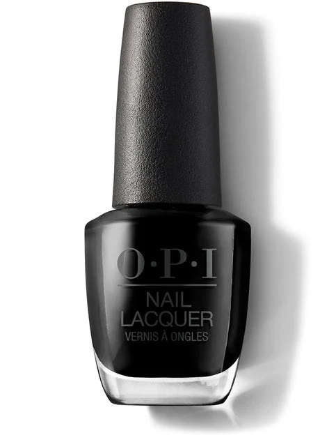 nail polish abstract art-OPI Nail Polish - T02 Black Onyx