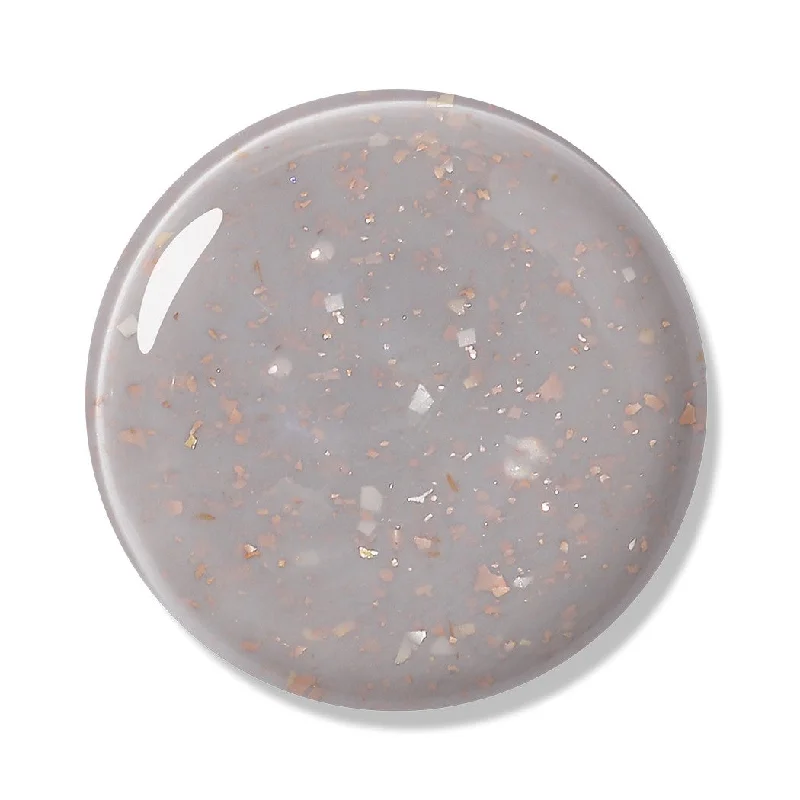 nail polish thermal-Glitter Ridge Filler Base | Grey Zest