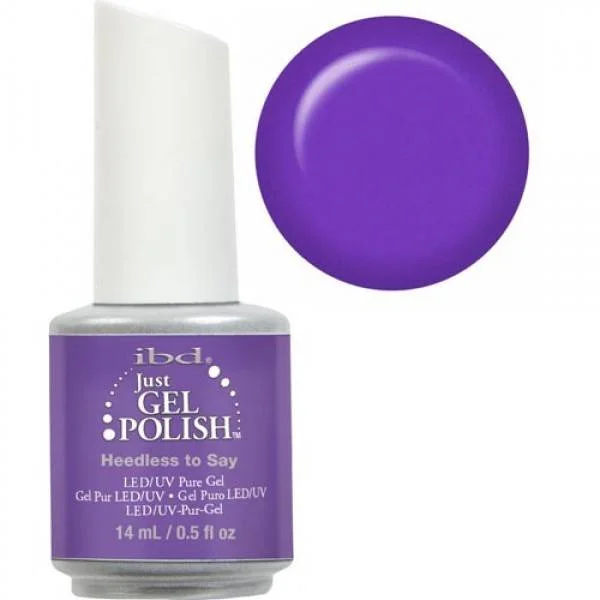 nail polish St Patrick’s-IBD gel Heedless to say