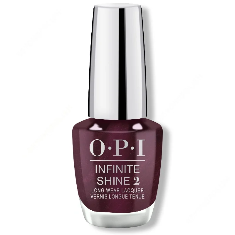 nail polish foggy gray-OPI Infinite Shine - Dressed To The Wines - #HRM39