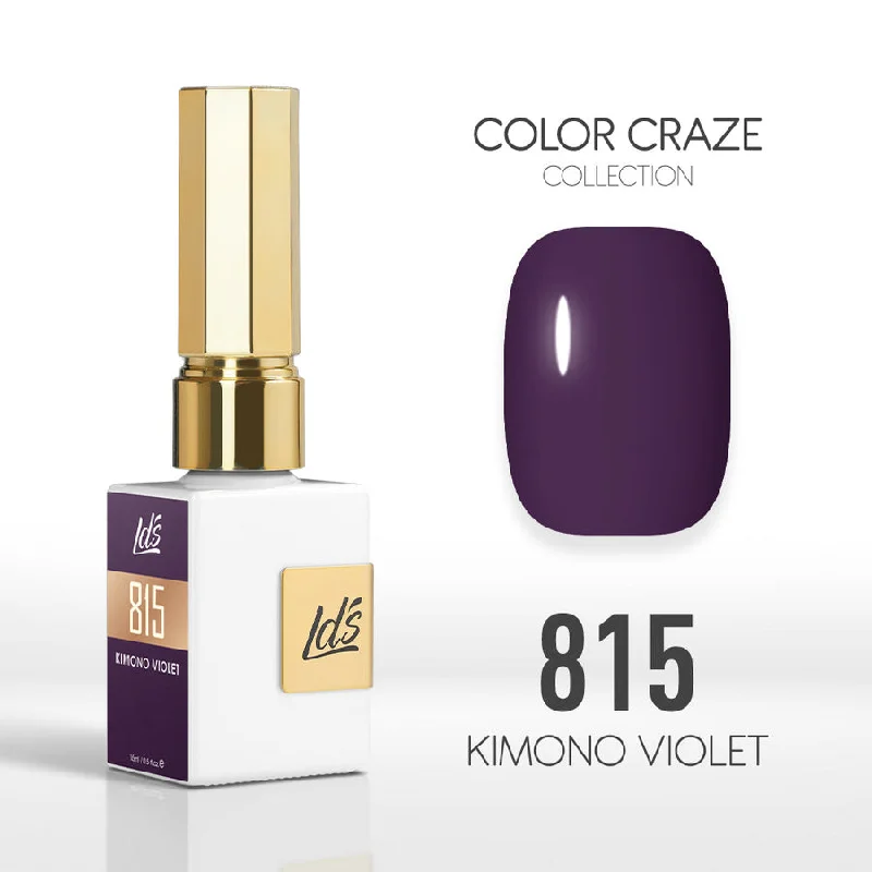 nail polish silence nude-LDS Color Craze Gel Nail Polish - 815 Kimono Violet - 0.5oz