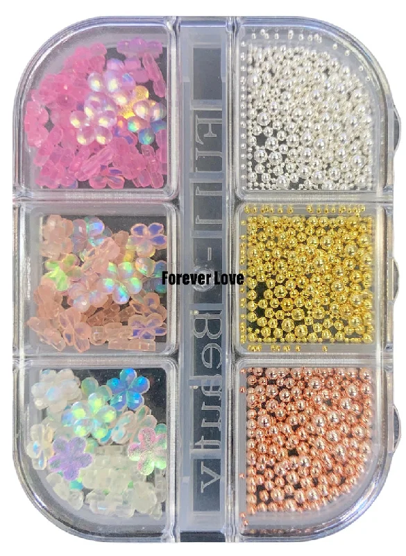 Nail rhinestone indie brands-Rhinestones 040 - Forever Love Gems