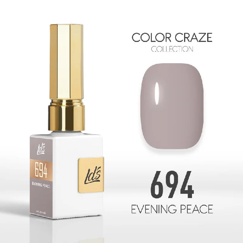 nail polish moisturizing-LDS Color Craze Gel Nail Polish - 694 Evening Peace - 0.5oz