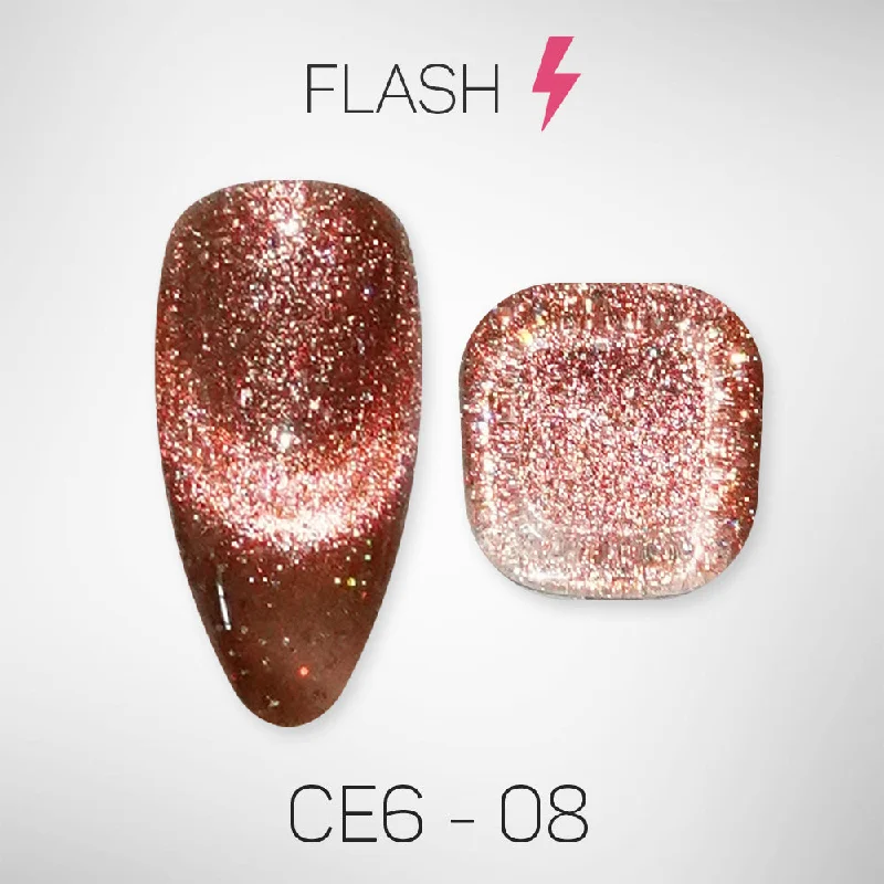 Nail art decoration cruelty-free-LAVIS Cat Eyes CE6 (Ver2) - 08 - Gel Polish 0.5 oz - Starlight Collection