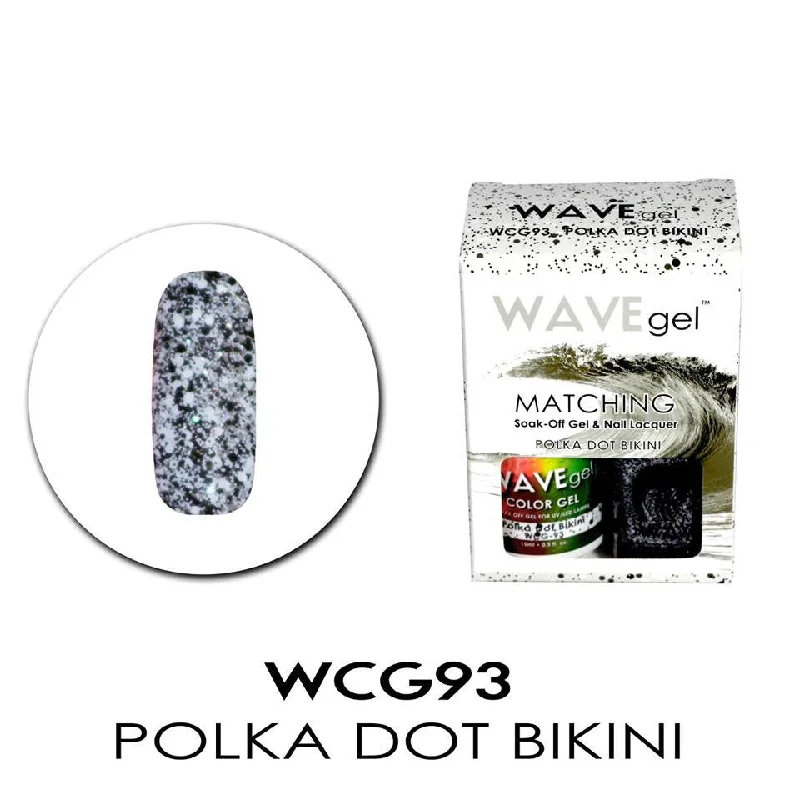 nail polish party looks-Matching -Polka Dot Bikini WCG93