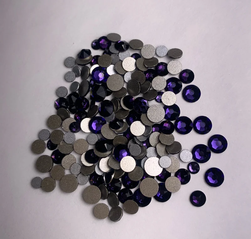 Nail rhinestone picker pens-2058 dark purple 50pcs