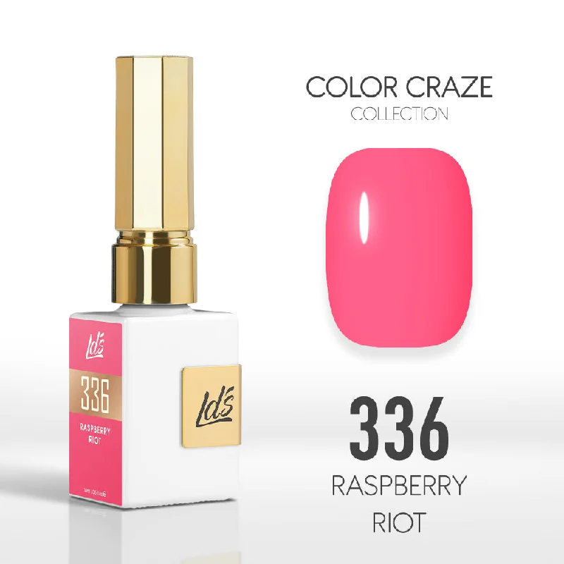 nail polish April diamond-LDS Color Craze Gel Nail Polish - 336 Raspberry Riot - 0.5oz