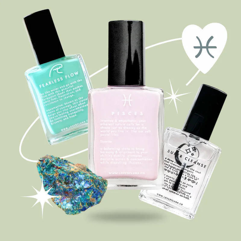 nail polish peel-off-Pisces Nail Polish Bundle