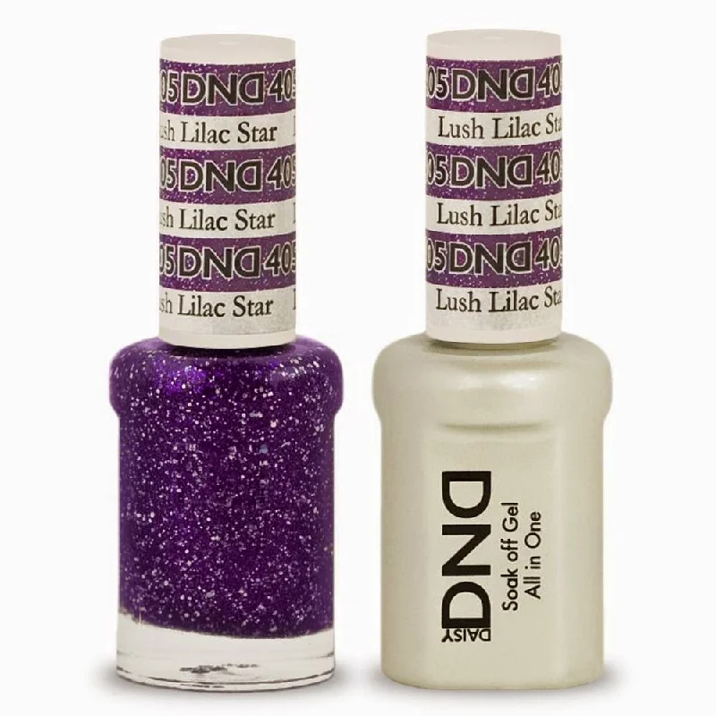 nail polish cry blue-Duo Gel - 405 Lush Lilac Star