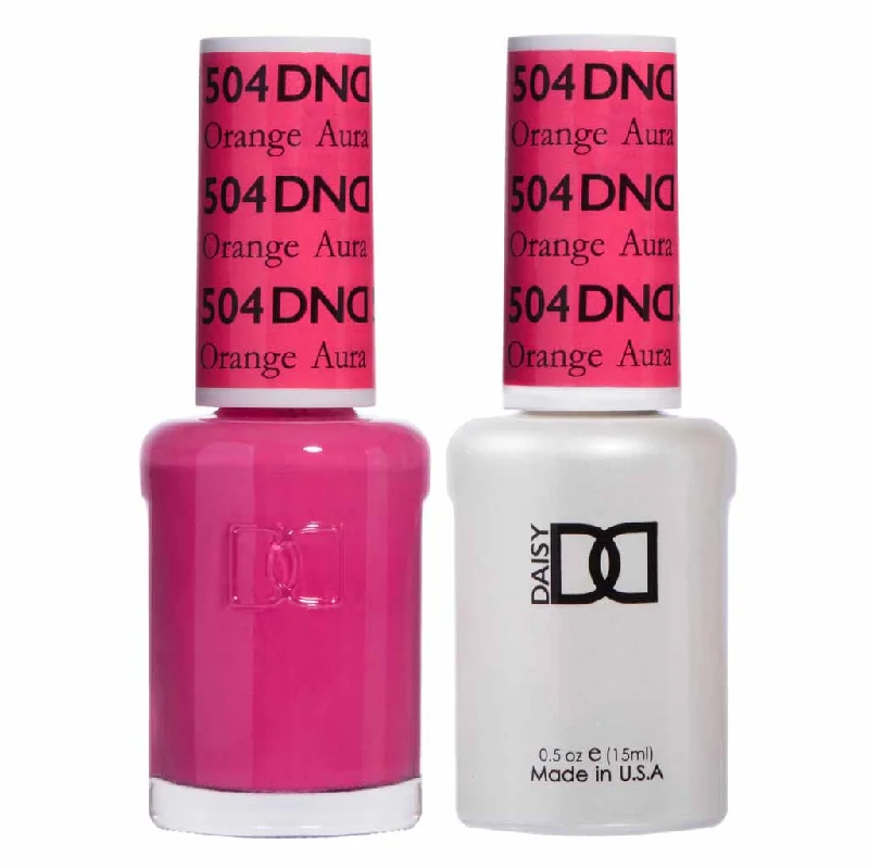 nail polish beach ready-Duo Gel - 504 Orange Aura