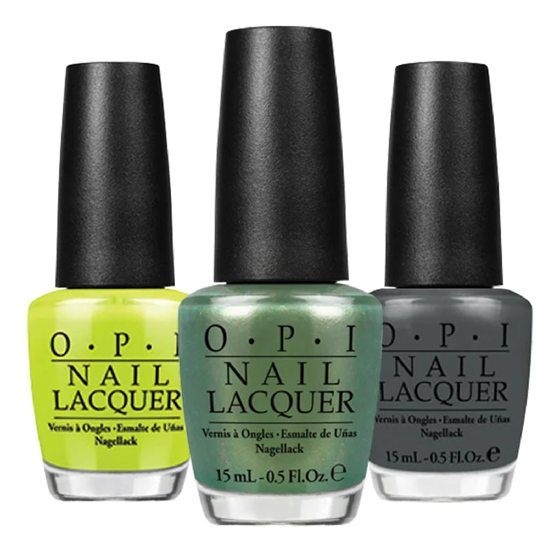 nail polish platinum shine-OPI Nail Lacquer Nail Polish Special Yellows/ Greens 0.5oz