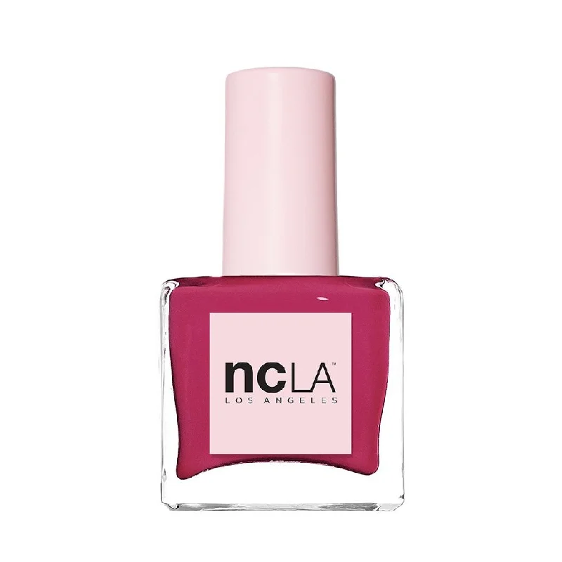 nail polish joy yellow-NCLA - Nail Lacquer She's Overboard and Self Assured - #242