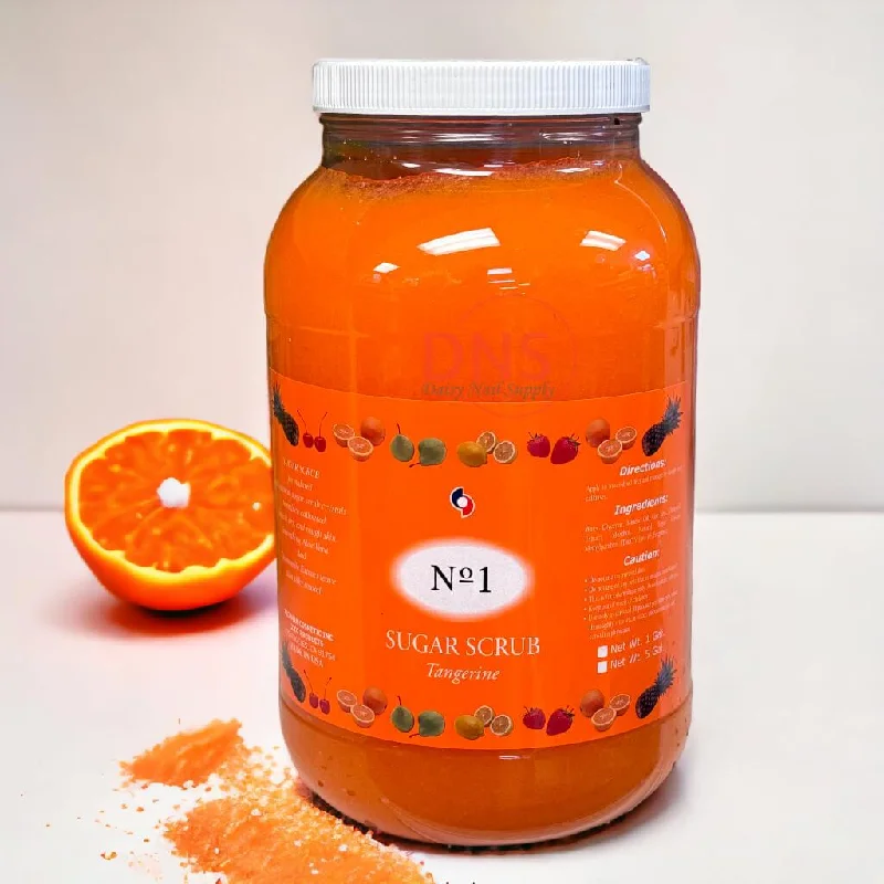 nail repair for hip hop dance-No.1 Sugar Scrub Tangerine 1 Gallon