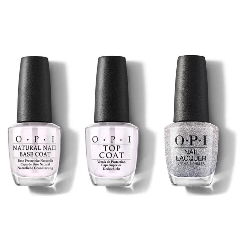 nail polish everyday wear-OPI - Nail Lacquer Combo - Base, Top & Tinker, Thinker, Winker? 0.5 oz - #NLHRK02