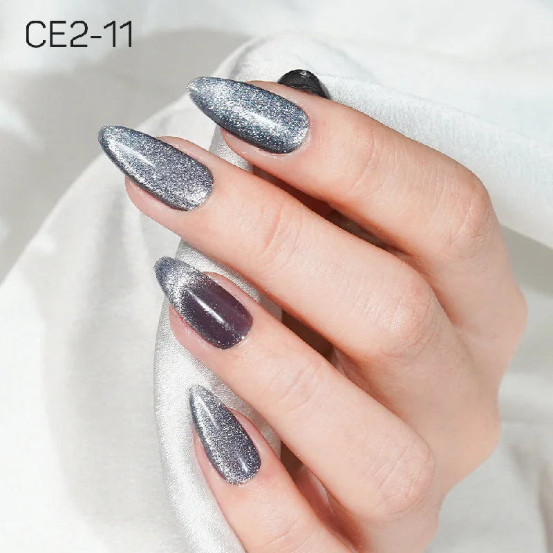 Nail art decoration essentials-LAVIS Cat Eyes CE2 - 11 - Gel Polish 0.5 oz - Under The Sea Collection