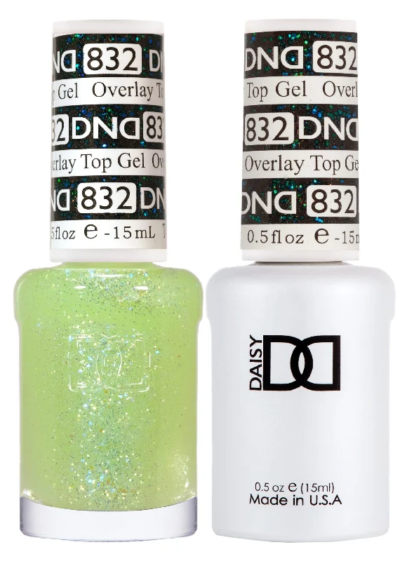 nail polish night sky-DND 832 Overlay Top Gel Duo