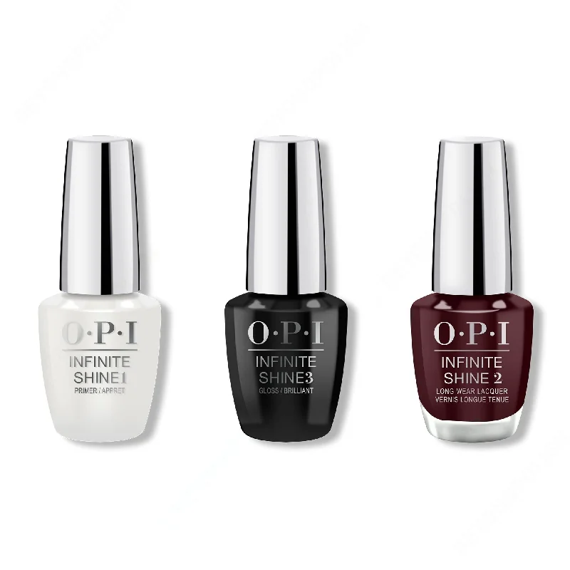 nail polish dance floor-OPI - Infinite Shine Combo - Base, Top & Never Give Up! - #ISL25