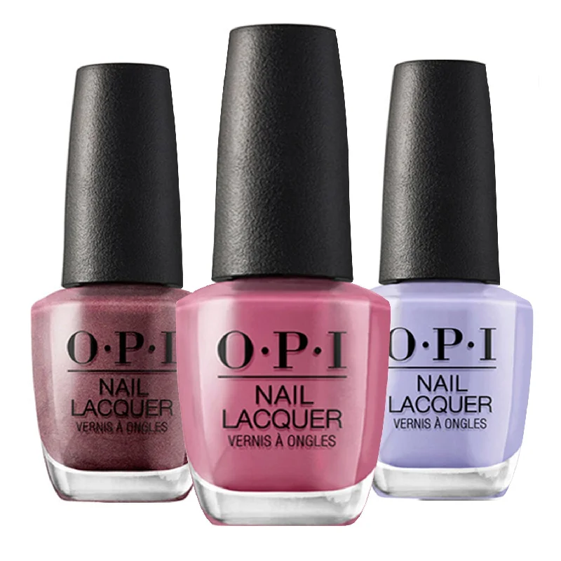 nail polish fairy dust-OPI Nail Lacquer Nail Polish Classic Purples 0.5oz