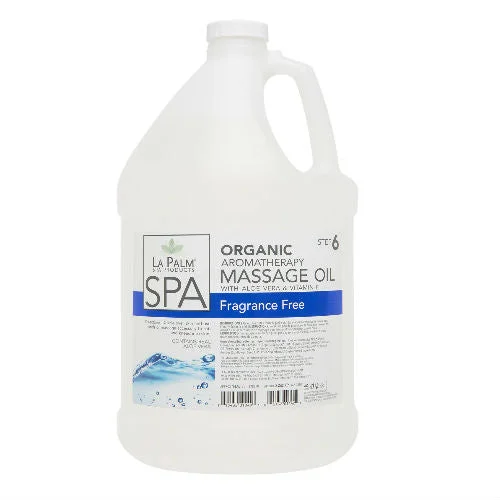 nail repair with nail repair soak-LAPALM MASSAGE OIL CLEAR (FRAGRANCE FREE) 1 GALLON