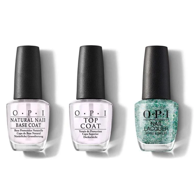 nail polish stripes-OPI - Nail Lacquer Combo - Base, Top & Can't be Camouflaged! 0.5 oz - #NLC77