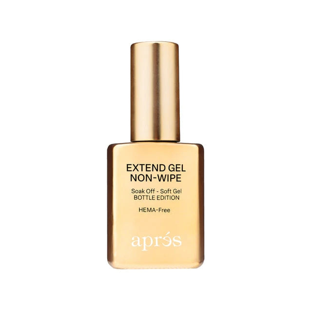 nail repair for mild weather-APRES EXTEND GEL NON-WIPE GOLD BOTTLE EDITION  30 ML