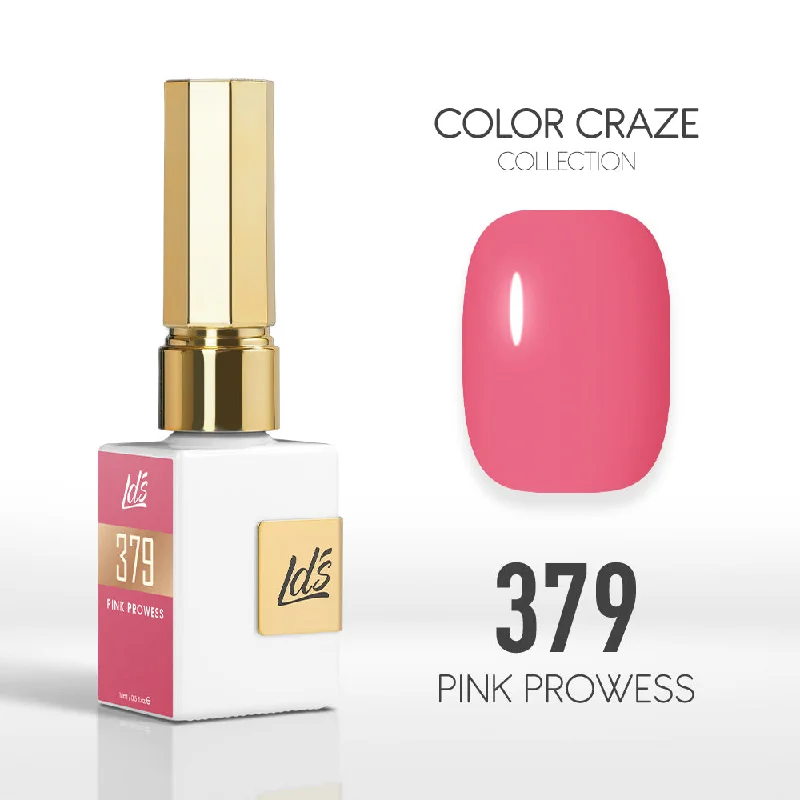 nail polish punk rock-LDS Color Craze Gel Nail Polish - 379 Pink Prowess - 0.5oz