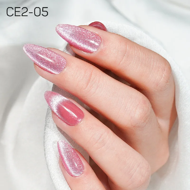 Nail art decoration artificial-LAVIS Cat Eyes CE2 - 05 - Gel Polish 0.5 oz - Under The Sea Collection