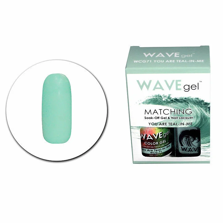 nail polish affordable options-Matching -You Are Teal N'Me WCG71