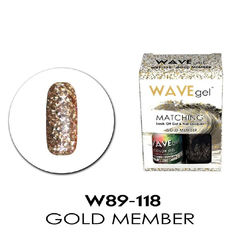 nail polish remover alternatives-Matching -Gold Member W89118