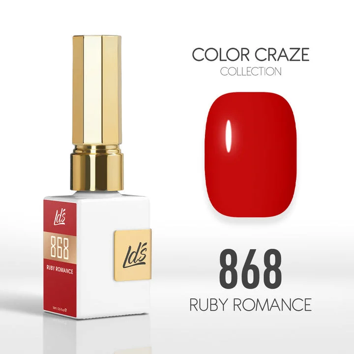 nail polish mild spring-LDS Color Craze Gel Nail Polish - 868 Ruby Romance - 0.5oz