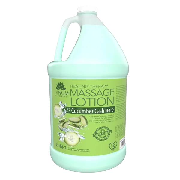 nail repair with nail repair fortifying gel-Lapalm Massage Lotion (Cucumber Cashmere) - Gallon