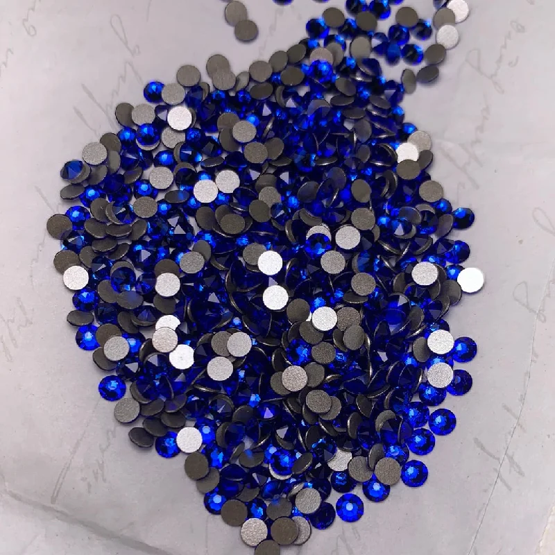 Nail rhinestone durability tips-2088 majestic blue 80pcs