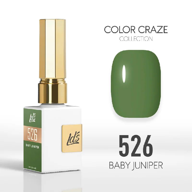 nail polish latte shade-LDS Color Craze Gel Nail Polish - 526 Baby Juniper - 0.5oz