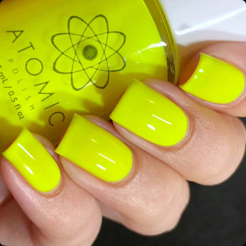 nail polish photo inspired-Neon (Ne) Yellow