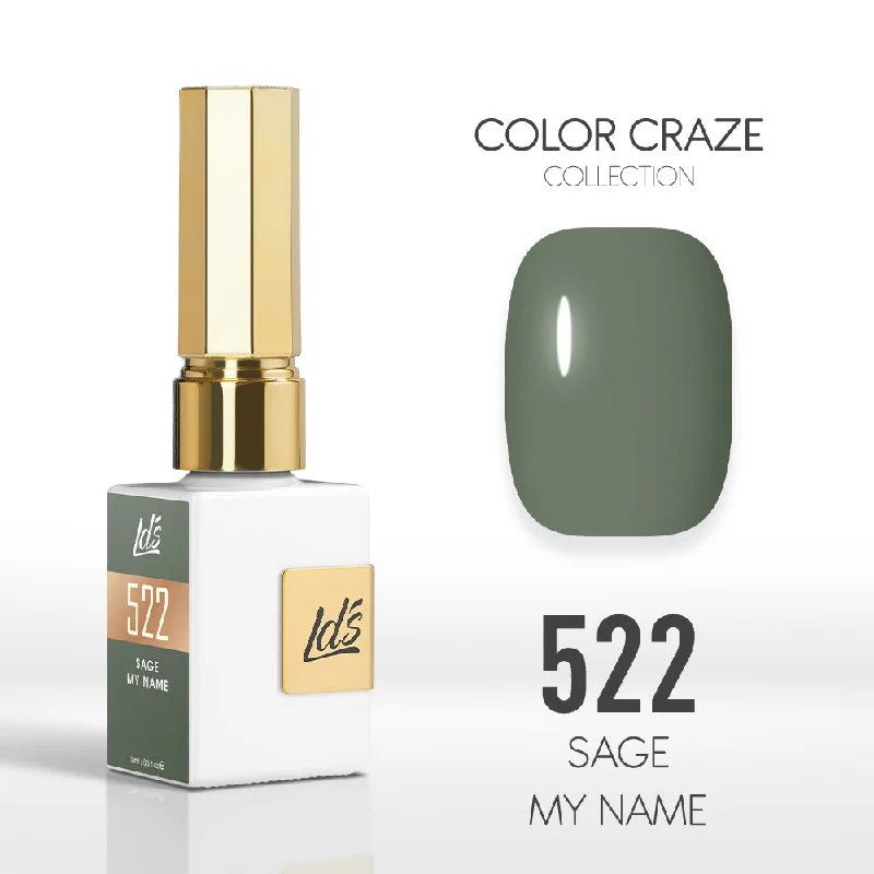 nail polish mustard yellow-LDS Color Craze Gel Nail Polish - 522 Sage my Name - 0.5oz