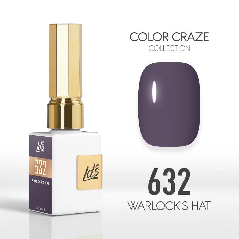 nail polish pearl effect-LDS Color Craze Gel Nail Polish - 632 Warlock's Hat - 0.5oz