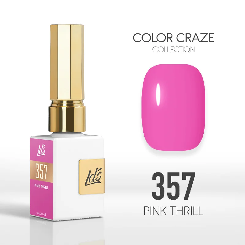 nail polish mystical glow-LDS Color Craze Gel Nail Polish - 357 Pink Thrill - 0.5oz