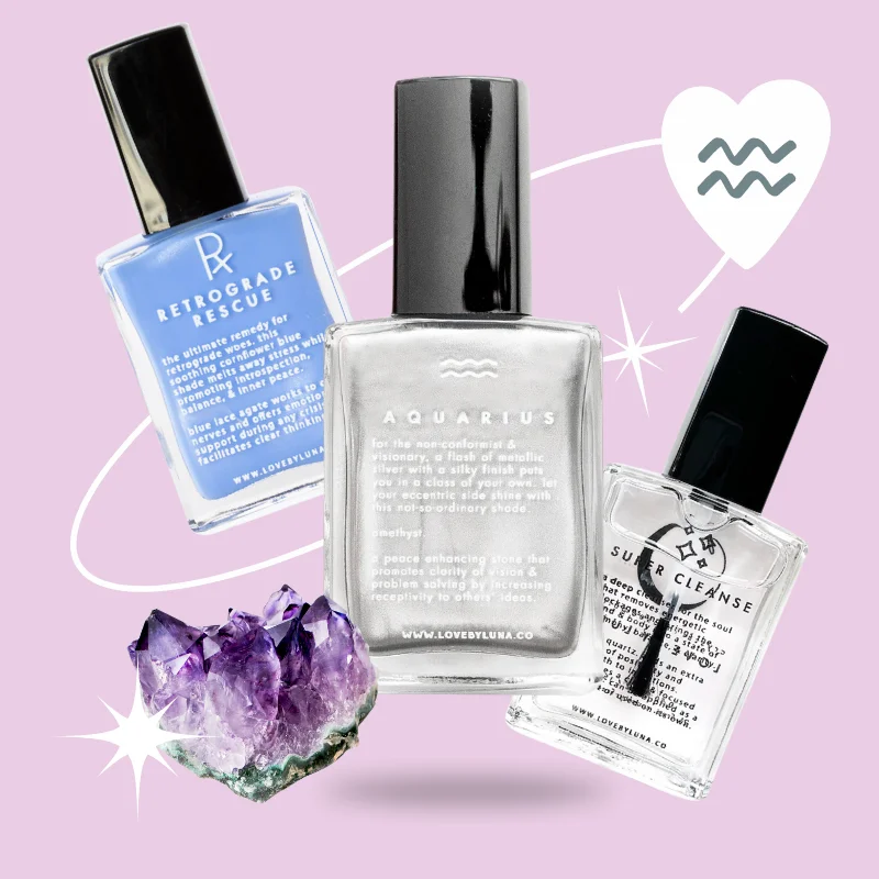 nail polish safe for pregnancy-Aquarius Nail Polish Bundle