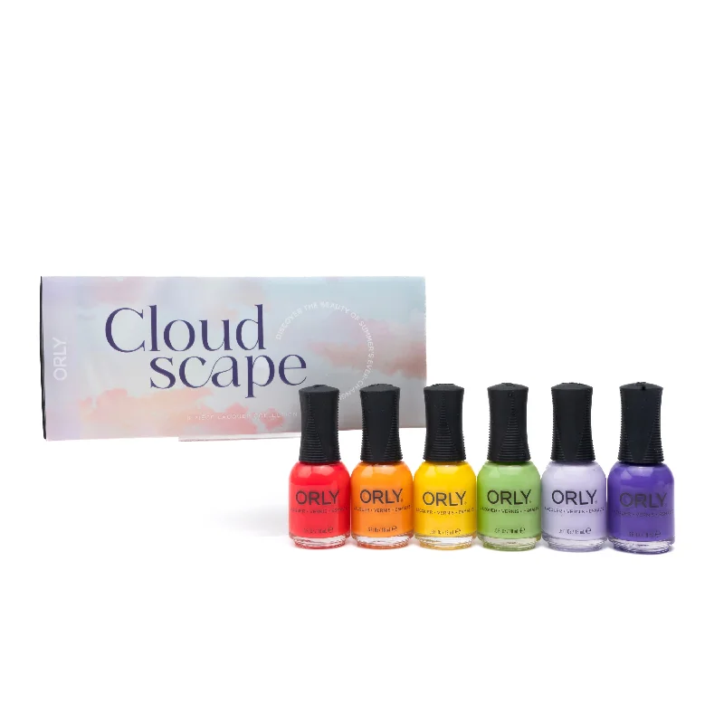 nail polish color charts-ORLY Cloudscape Nail Polish Collection -  6 Piece