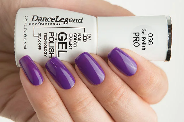 nail polish plum purple-Dreampossible (cream gel)