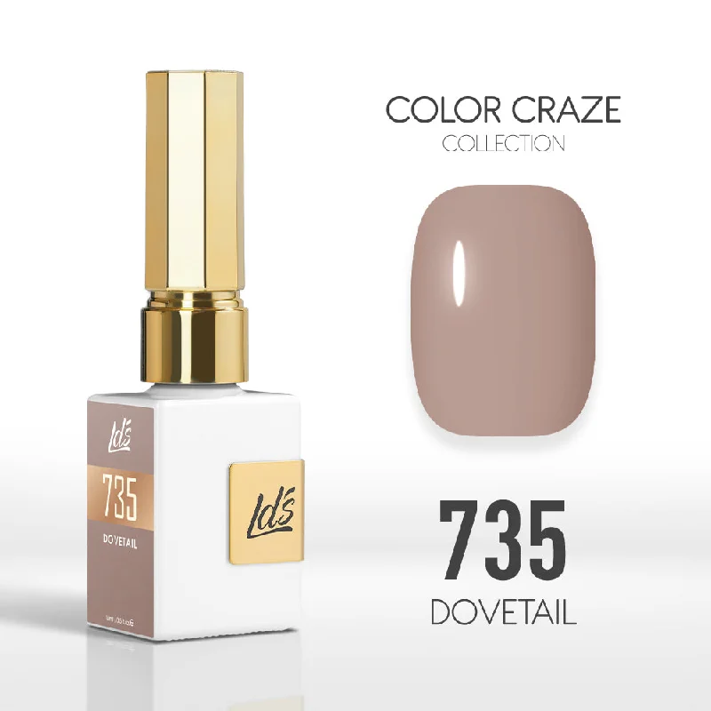 nail polish application tips-LDS Color Craze Gel Nail Polish - 735 Dovetail - 0.5oz