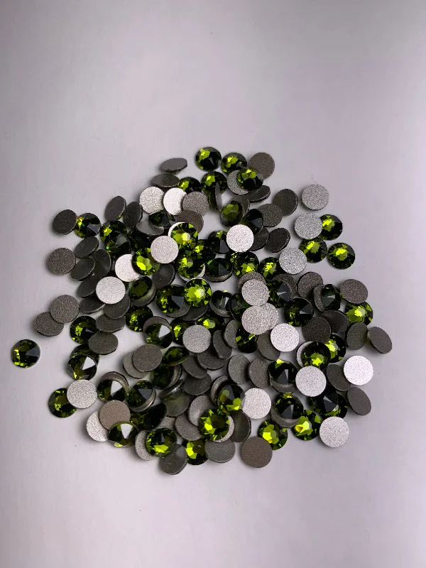 Nail rhinestone base layer-2058 ss20 olive  50pcs