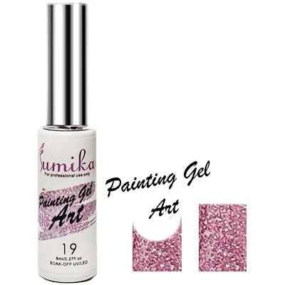 nail polish emerald green-Sumika Painting Gel Art #19 (0.27 oz - 8ml)