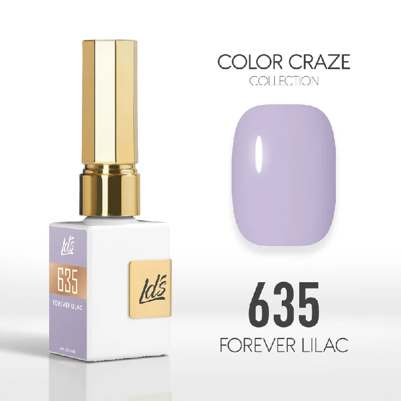 nail polish magnetic-LDS Color Craze Gel Nail Polish - 635 Forever Lilac - 0.5oz