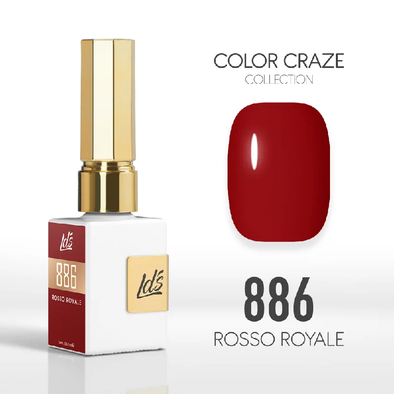 nail polish anniversary gift-LDS Color Craze Gel Nail Polish - 886 Rosso Royale - 0.5oz