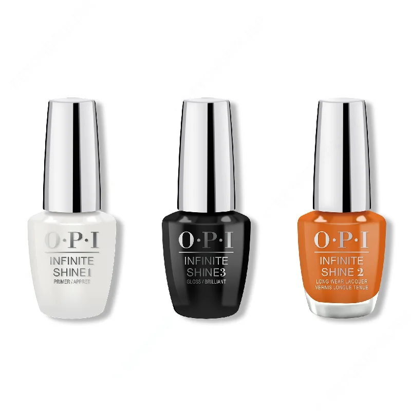 nail polish at home-OPI - Infinite Shine Combo - Base, Top & Have Your Panettone And Eat It Too - #ISLMI02