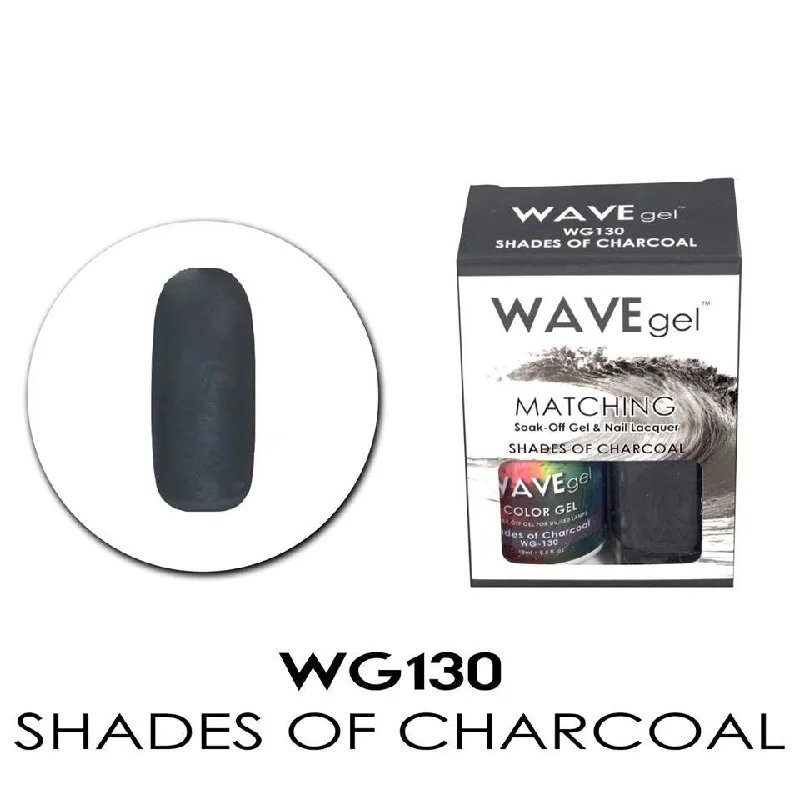 nail polish patterns-Matching -Shades Of Charcoal WG130