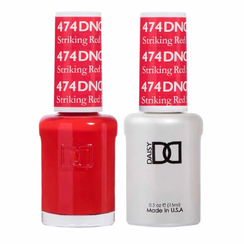 nail polish moonlight silver-Duo Gel - 474 Striking Red