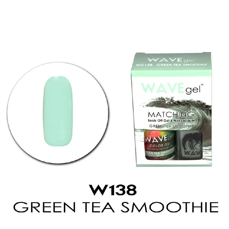 nail polish peel-off-Matching -Green Tea Smoothie W138