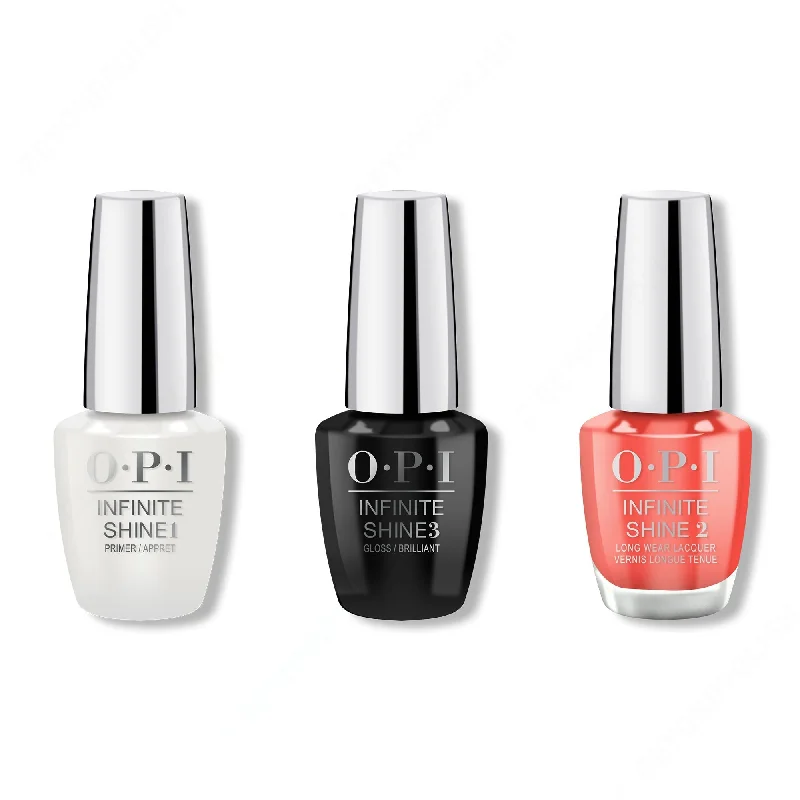 nail polish sci-fi themes-OPI - Nail Lacquer Combo - Base, Top & Living On the Bula-vard! 0.5 oz - #NLF81